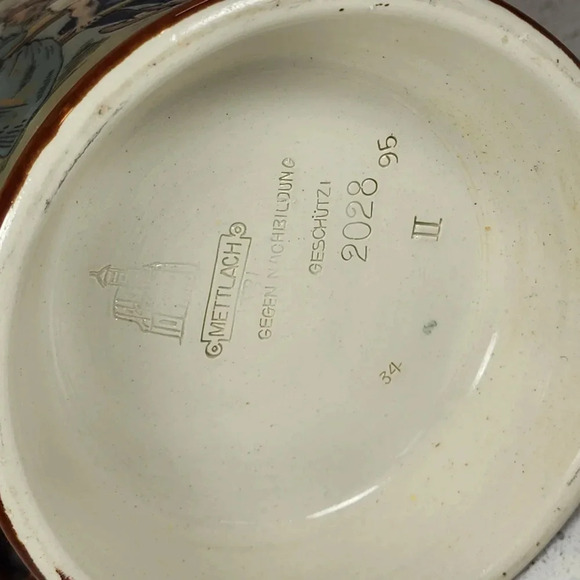 Vintage 1895 METTLACH German Mug - Picture 5 of 5